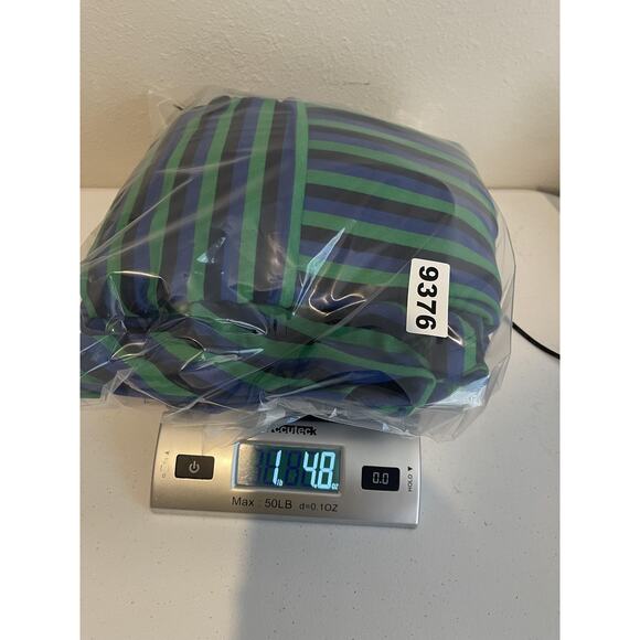 Boden Dress Womens 8 Blue Green Striped V Neck Long Sleeve Midi Fit Flare Jersey - Picture 8 of 8